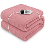 Electric Heated Blanket Throw 10 Heat Settings | HomeAndLiving