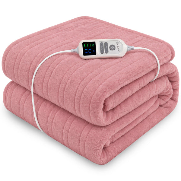  Electric Heated Blanket Throw 10 Heat Settings | HomeAndLiving