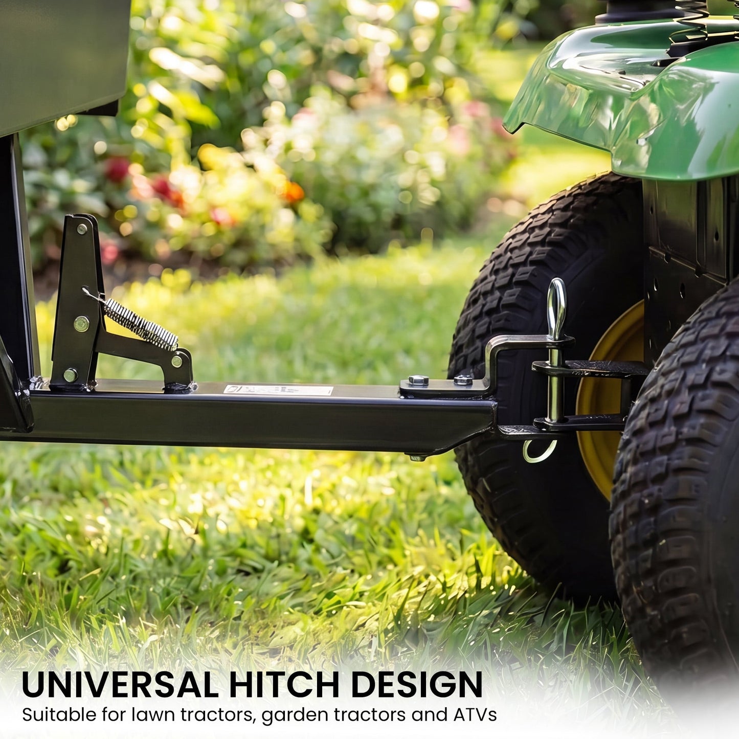 Heavy Duty Steel Dump Cart 207.5x103.5x81.5cm