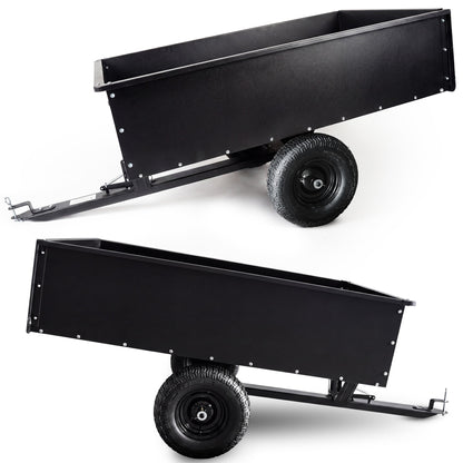 Heavy Duty Steel Dump Cart 207.5x103.5x81.5cm