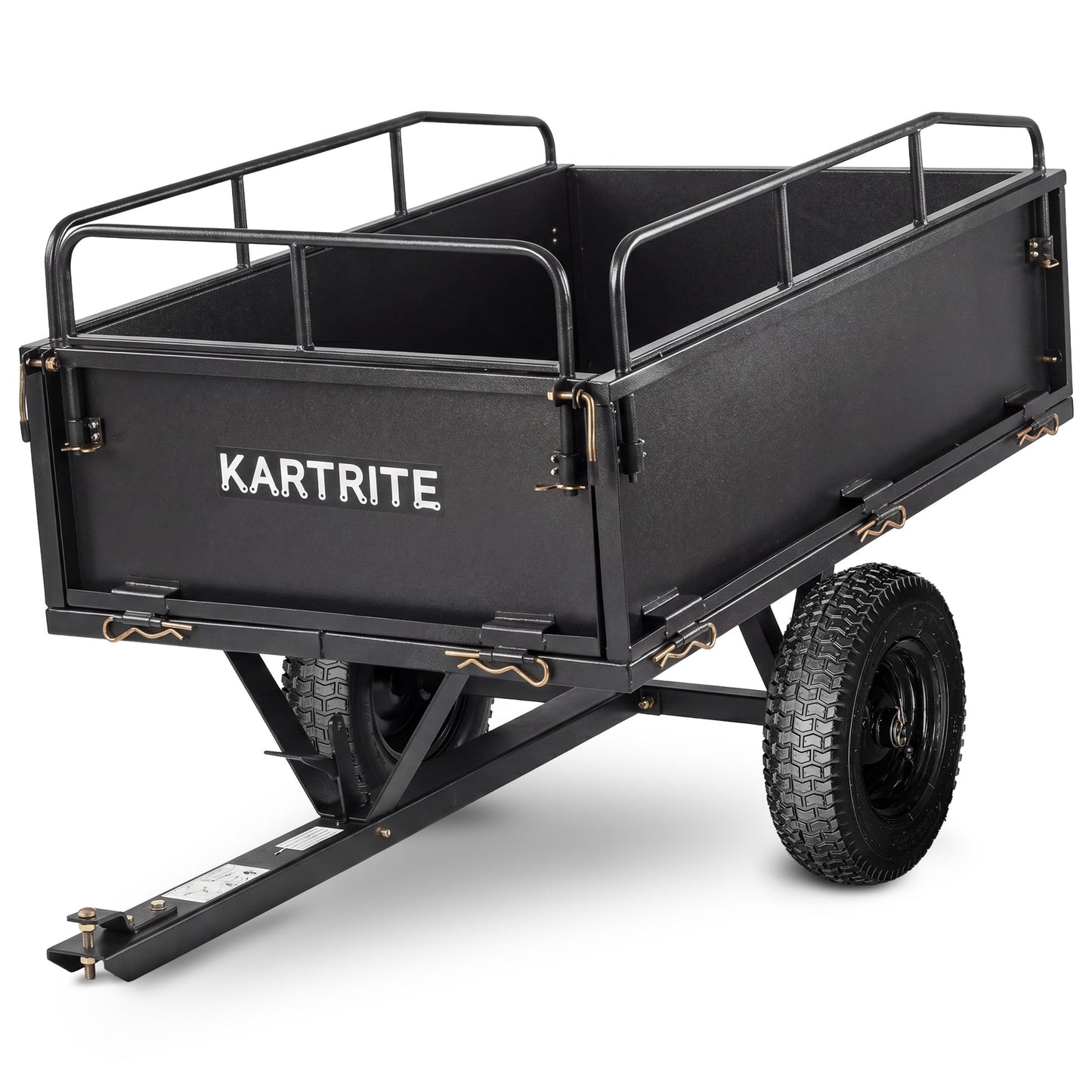 Heavy Duty Steel Dump Cart 168x83x92cm