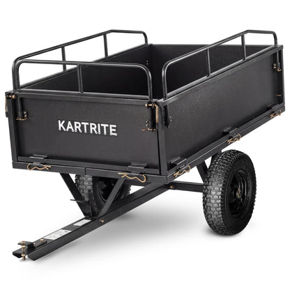 Heavy Duty Steel Dump Cart 168x83x92cm