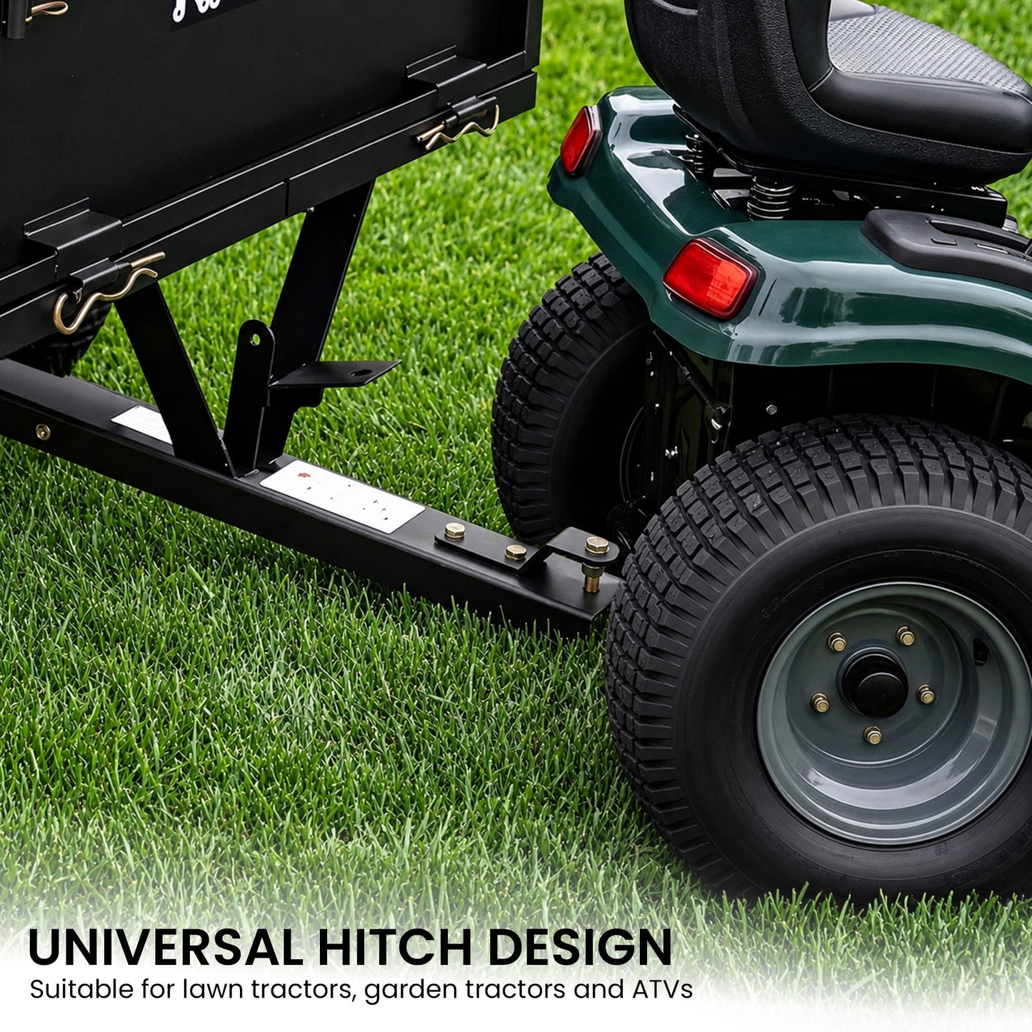 Heavy Duty Steel Dump Cart 168x83x92cm