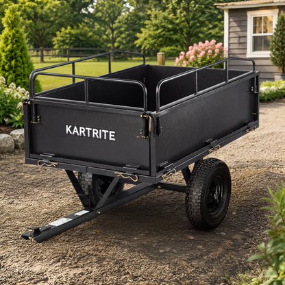 Heavy Duty Steel Dump Cart 168x83x92cm