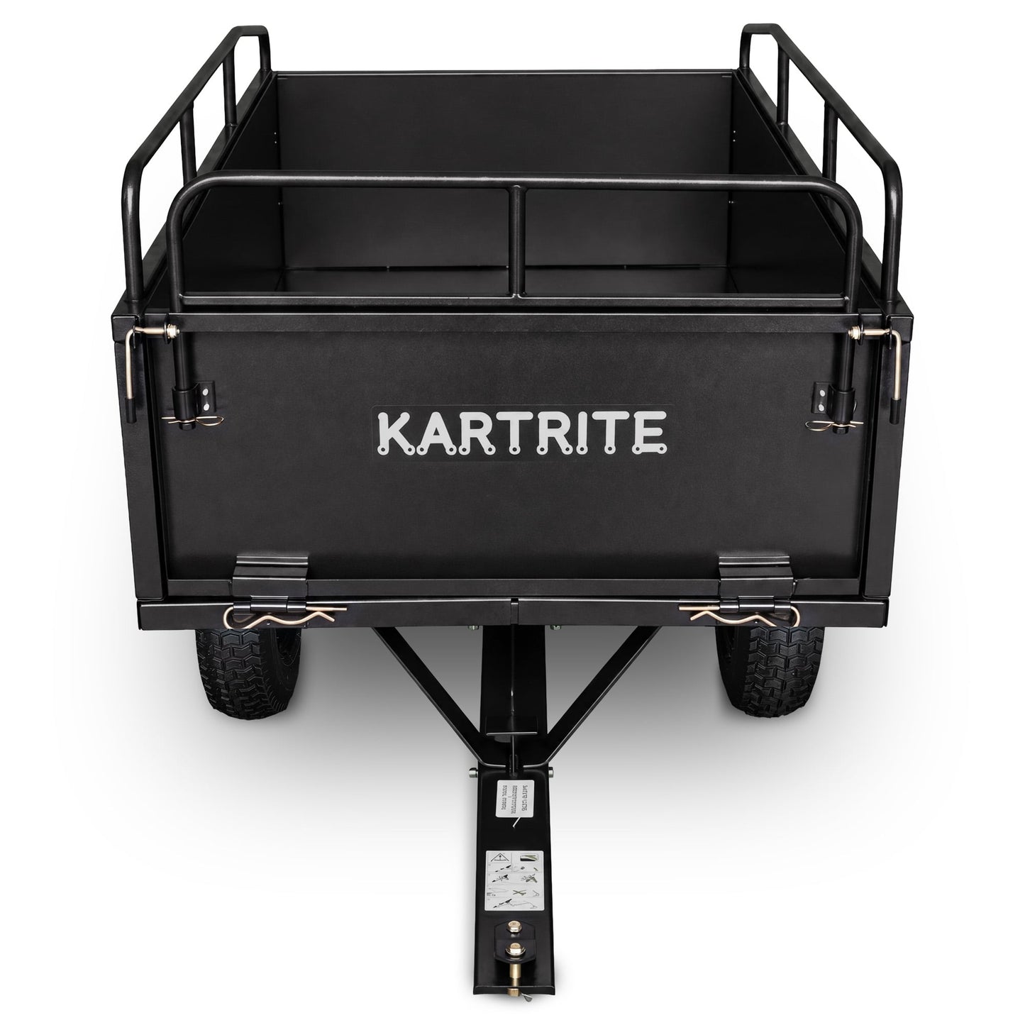 Heavy Duty Steel Dump Cart 168x83x92cm