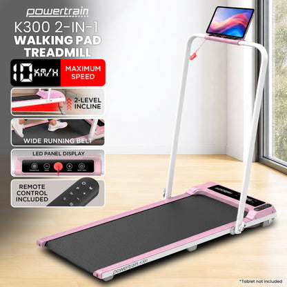 Foldable Treadmill 2-in-1 Walking Pad 1000x400cm