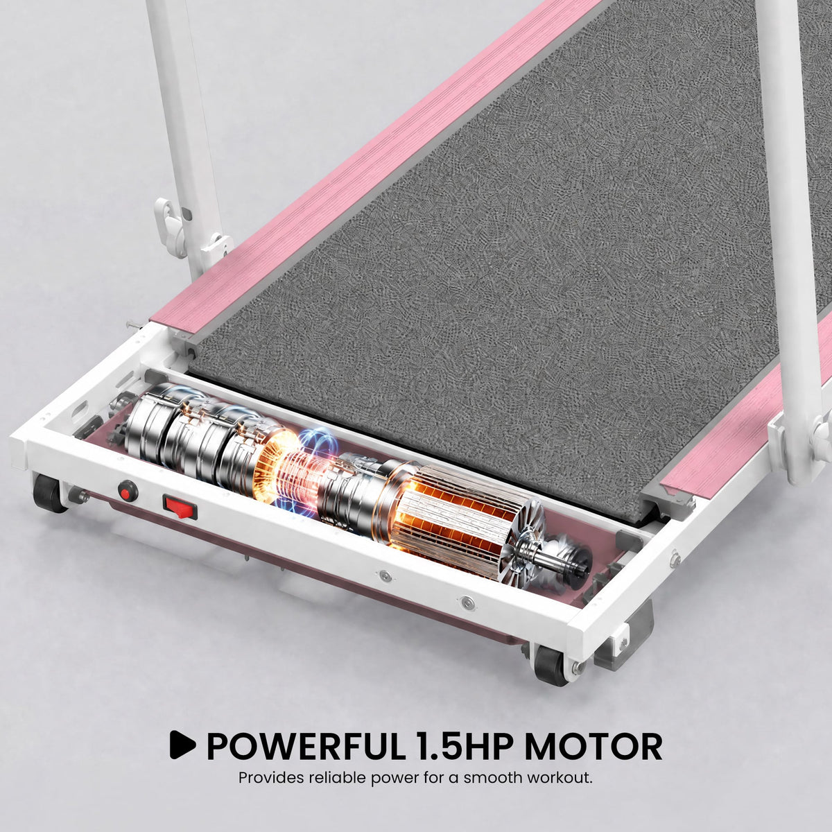 Foldable Treadmill 2-in-1 Walking Pad 1000x400cm