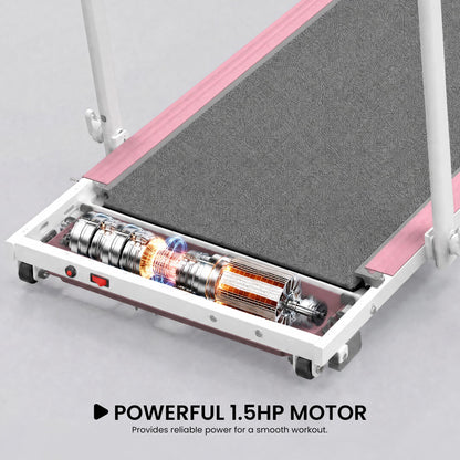 Foldable Treadmill 2-in-1 Walking Pad 1000x400cm