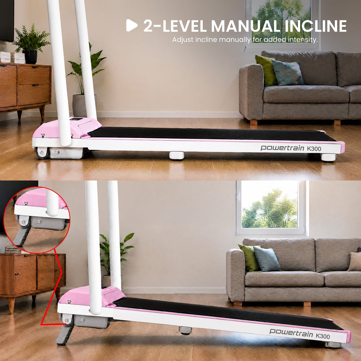 Foldable Treadmill 2-in-1 Walking Pad 1000x400cm