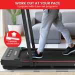 Foldable K400 Walking Pad Treadmill 430mm Belt 10km/h LED Display