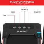 Foldable K400 Walking Pad Treadmill 430mm Belt 10km/h LED Display