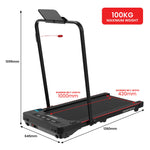 Foldable K400 Walking Pad Treadmill 430mm Belt 10km/h LED Display