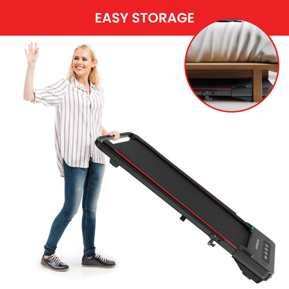 Foldable K400 Walking Pad Treadmill 430mm Belt 10km/h LED Display