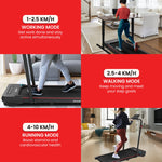 Foldable K400 Walking Pad Treadmill 430mm Belt 10km/h LED Display