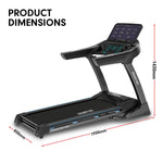 V1100 Treadmill 480mm Belt 20km/h Touch Screen WIFI 12 Programs