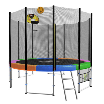 Trampoline Rainbow Basketball Set 1x8cm