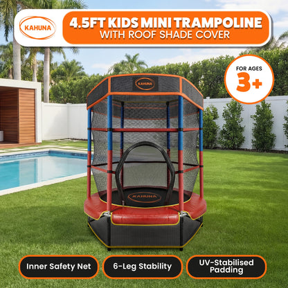 Kids Trampoline Blue Shade 1x4.5cm