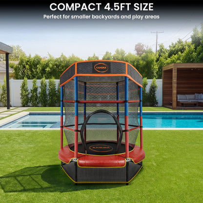 Kids Trampoline Blue Shade 1x4.5cm