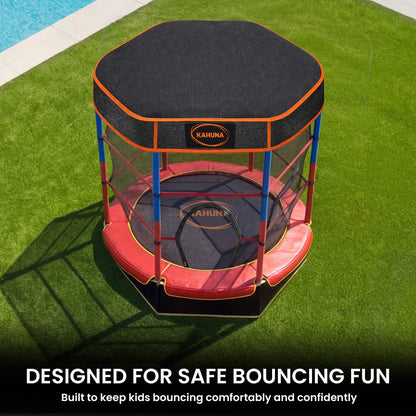 Kids Trampoline Blue Shade 1x4.5cm