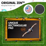 Outdoor 6ft x 9ft Trampoline with Basketball Set Rainbow Kids Fun