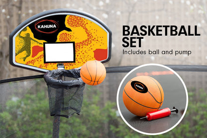 Trampoline 6ft With Basketball Set 1x6cm