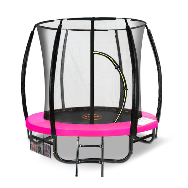  6ft Pink Kahuna Classic Outdoor Trampoline Kids Backyard Fun