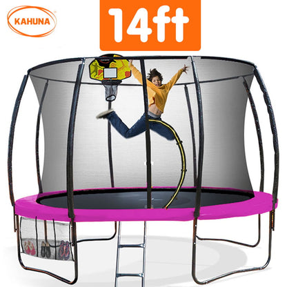 Trampoline 14ft Pink Fun 1x14cm