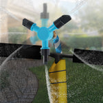 Waterpark Rotating Trampoline with Water Sprinkler Kit Adjustable Hose