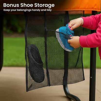 Springless Trampoline Rainbow Fun 1x14cm