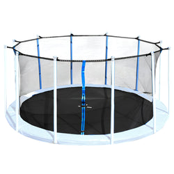 14ft Trampoline Replacement Inner Net 12 Pole | HomeAndLivin
