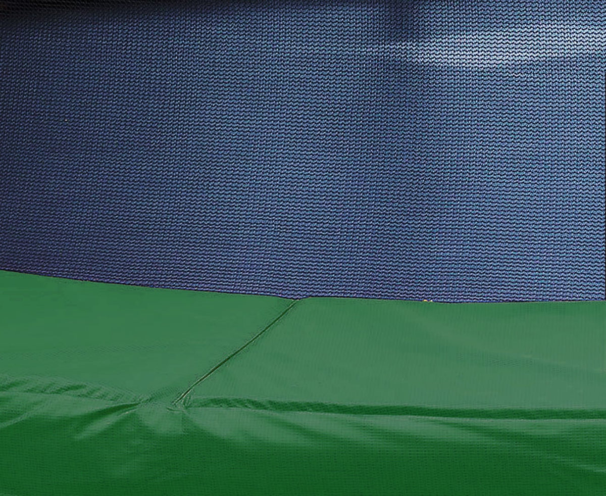 Green 8ft Blizzard Outdoor Trampoline Kids Backyard Fun