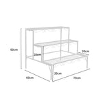 3 Tier Rectangle Metal Plant