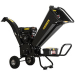 Ducar K70 7HP Wood Chipper Shredder Mulcher Grinder Petrol Black Garden