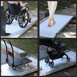 Heavy Duty 6ft Portable Aluminium Wheelchair Mobility Ramp