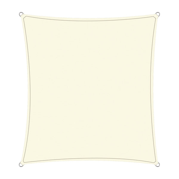  Waterproof Outdoor Shade Sail Canopy Sun Cloth  Square 4x4M
