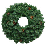 61cm Glow Christmas Wreath