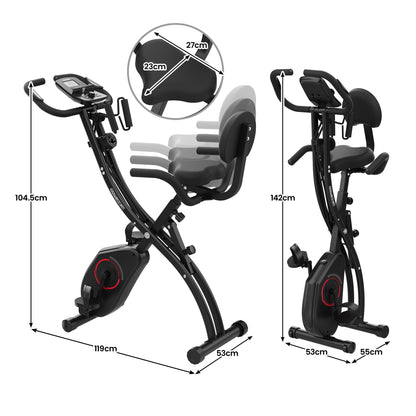 Foldable X Bike Trainer 23x27cm