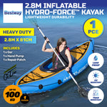 Kayak Inflatable 1 Person Essentials Included Premium Quality 2.8m