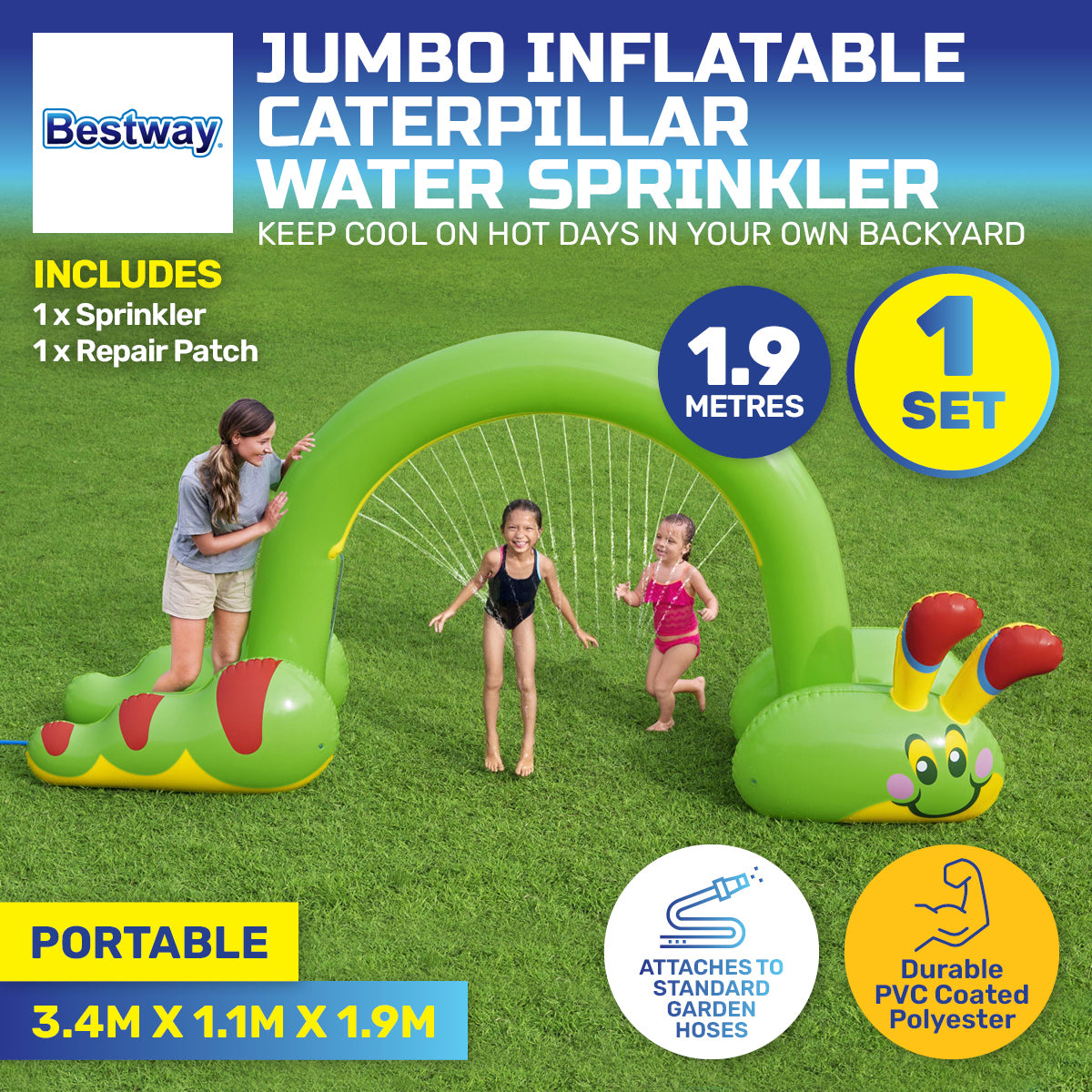 Jumbo Caterpillar Sprinkler 2024