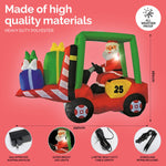 2.4 x 1.8m Santa & Forklift Built-In Blower LED Lighting