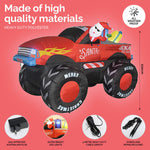 2.1m Santa & Monster Truck Built-In Blower LED Lighting