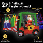 2.4 x 1.8m Santa & Forklift Built-In Blower LED Lighting