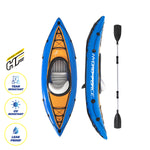 Kayak Inflatable 1 Person Essentials Included Premium Quality 2.8m