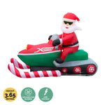 3.65m Santa & Jet Ski Built-In Blower Bright LED Lighting