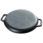 Cast Iron 30cm Frying Pan Skillet Coating Steak Sizzle Platter