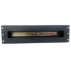 3RU Rack Mount DIN Rail Panel