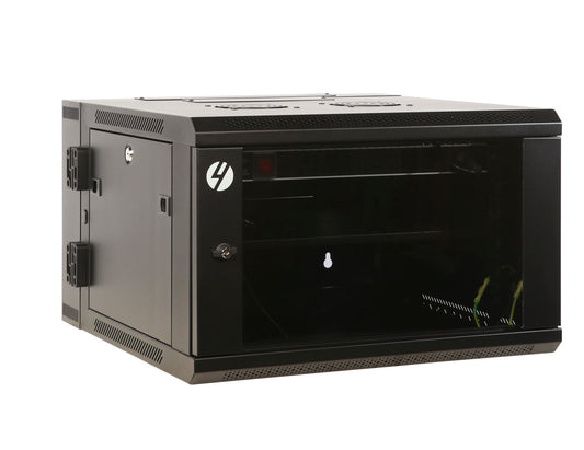 6RU W600mm x D600mm Hinged Wall Mount Server Rack 
