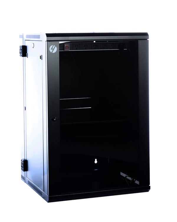  18RU W600mm x D600mm Hinged Wall Mount Server Rack