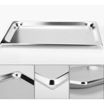 Gastronorm GN Pan Full Size 1/1 GN Pan 2cm Deep Stainless Steel Tray