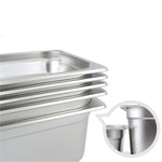 Gastronorm GN Pan Full Size 1/1 GN Pan 6.5cm Deep Stainless Steel Tray